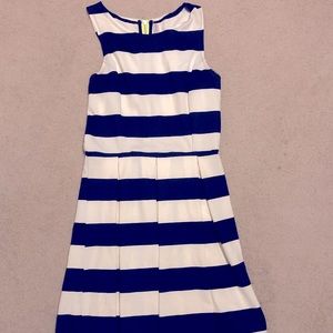 Navy and white striped summer dress!